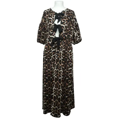 Maxikleid (Schwarz, Braun) von ASOS Design Elasthan, Polyester