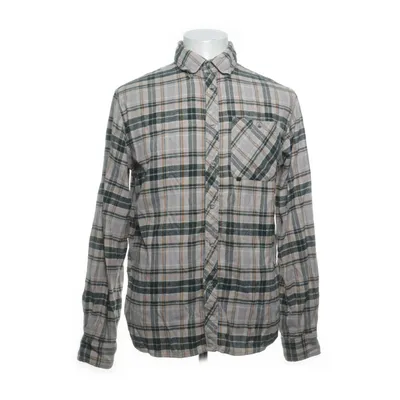 Flannel shirt (Green, Gray, Beige, White) from Sasta Cotton, Polyester
