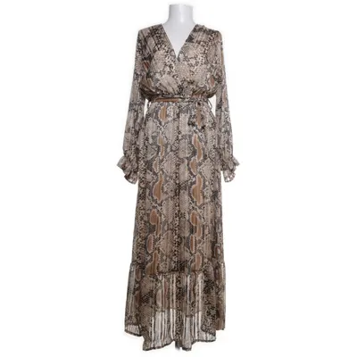 Maxi dress (Beige, Multicolored) from Jus de Pom Polyester