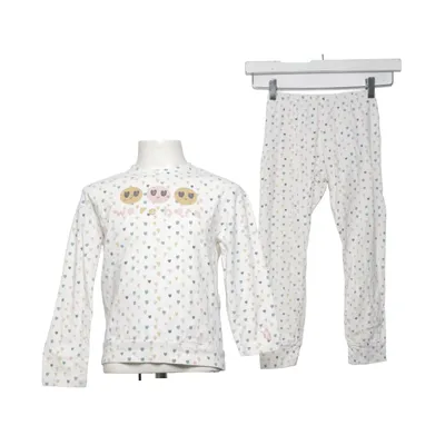 Pajamas (White, Multicolored) from Eskimo Cotton, Elastane