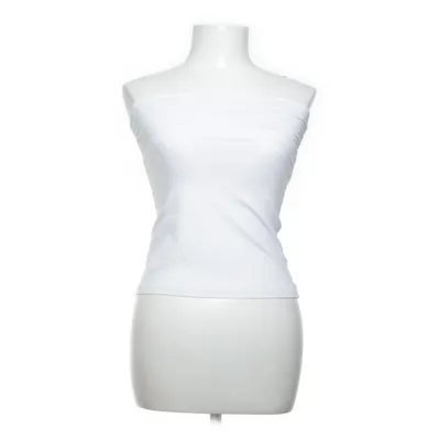 Tubtopp (Vit) från H&M Basic Bomull, Elastan