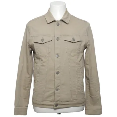 Denimjakke (Beige) fra Jack & Jones Jeans Intelligence Bomuld, Elastan