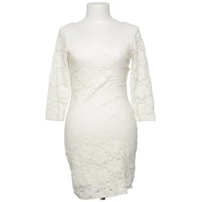 Dress (White, Beige) from Zoul Edition Cotton, Elastane, Polyamide, Polyester