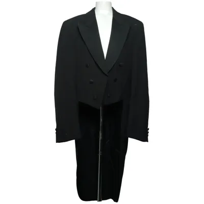 Veste queue de pie (Noir) de Turo Polyester, Viscose, Laine