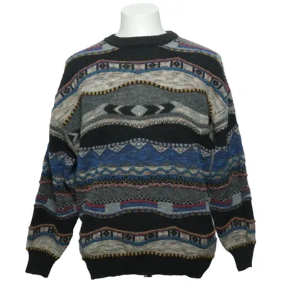 Pull-over (Noir, Bleu, Gris, Multicolore) de Fiume Acrylique, Laine d'alpaga, Nylon