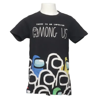T-shirt (Black, Multicolored) from Among US Cotton