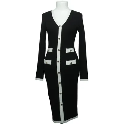 Jurk (Zwart, Wit) van Almost Famous Polyester, Viscose