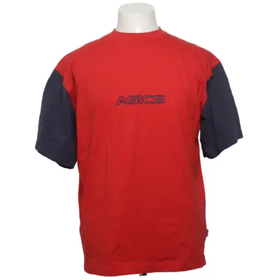 T-shirt (Red, Blue) from Asics Cotton