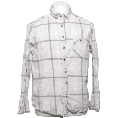 Flannel skjorte (Beige, Grå) fra Identic Bomuld