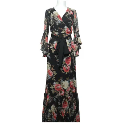 Maxikjole (Sort, Flerfarvet) fra BSB Collection Polyester