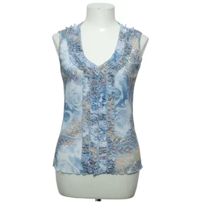 Top (Blue, Multicolored) from Salto Polyester