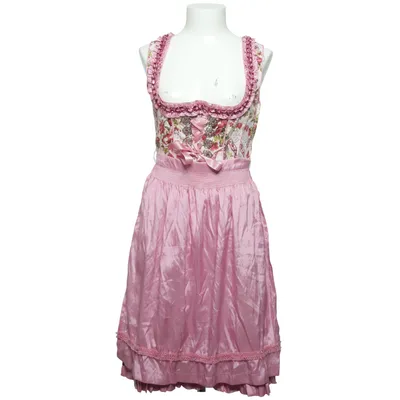 Dirndl (Pink, White, Red) from Edel Heiss Cotton, Polyamide, Polyester