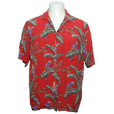 Chemise à manches courtes (Rouge, Multicolore) de Paradise Found Viscose