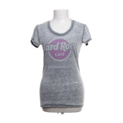 T-shirt (Grå, Blå) fra Hard Rock Cafe Bomuld, Polyester