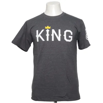 T-shirt (Gris) de Anvil Coton, Polyester