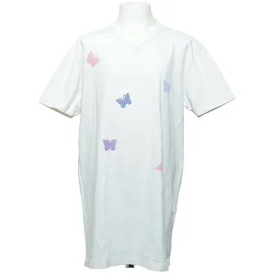 T-shirt (Wit, Meerkleurig) van Zeeman Katoen, Elastaan