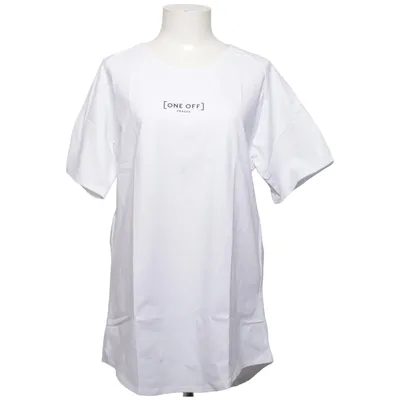 T-shirt (Wit) van One Off Katoen, Elastaan