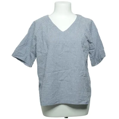 Top (Blue, White) from Two Danes Cotton