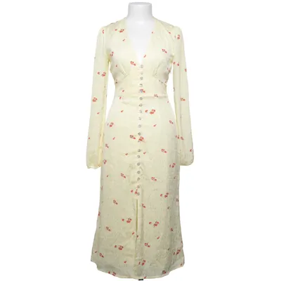 Långklänning (Gul, Röd) från Adoore Elastan, Polyester