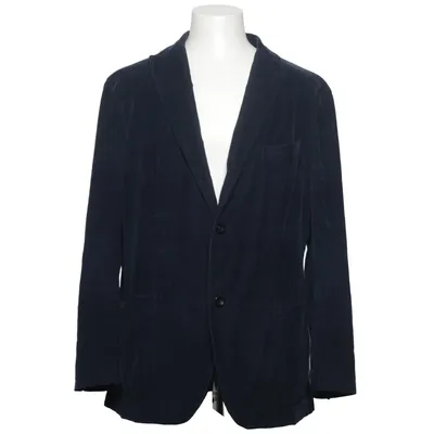 Blazer (Bleu) de Boglioli Coton, Cupro, Élasthane