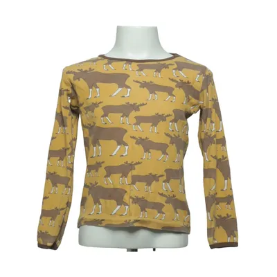 Long sleeve T-shirt (Yellow, Brown) from Duns Sweden Organic cotton