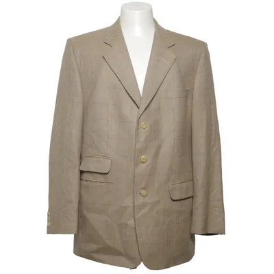 Kavaj (Beige) från DAKS Signature Silke, Ull