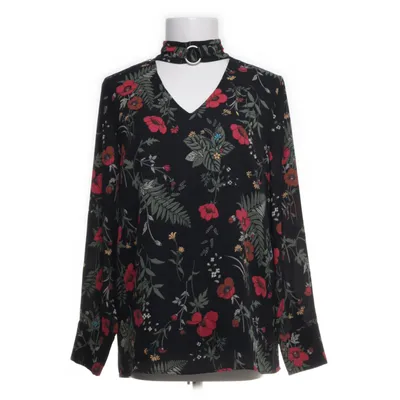 Blouse (Black, Multicolored) from Miss Miss Polyester