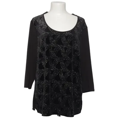 Blouse (Black, Silver) from Canda