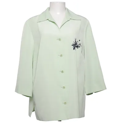 Blouse (Green) from Kombi Polyester