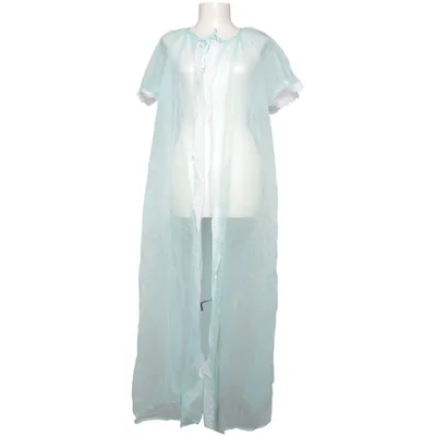 Robe de chambre (Turquoise, Blanc) de Penelope Polyamide