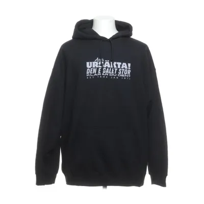 Huvtröja (Svart) från Gildan Bomull, Polyester