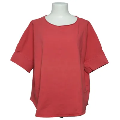 Top (Rot) von Ischiko Baumwolle, Elasthan