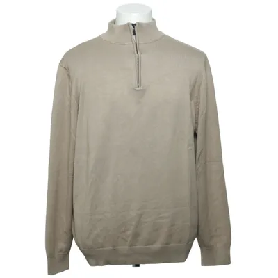 Trui (Beige) van Coofandy Acryl, Katoen