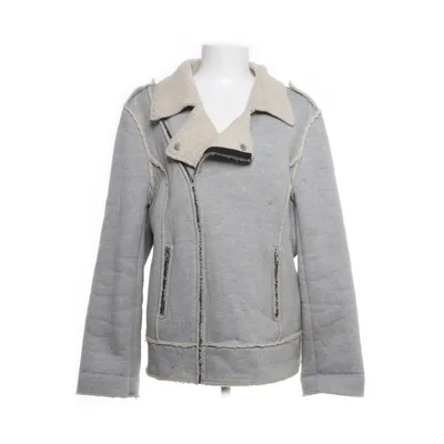 Shearlingjacka (Grå, Beige) från Pimkie Bomull, Polyester