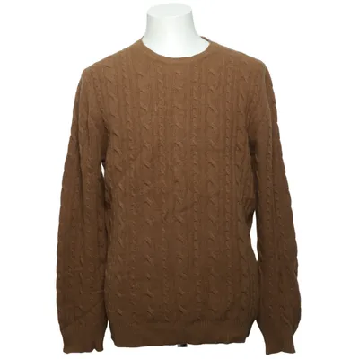 Strickpullover (Braun) von Massimo Dutti Kaschmir, Wolle