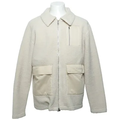 Fleece jacket (Beige) from Ciszere Cotton, Polyester