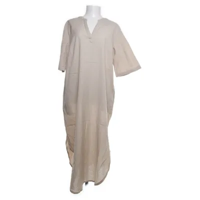 Maxi jurk (Beige) van Kaffe Katoen, Linnen