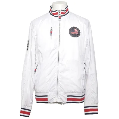 Trainingsjack (Wit, Rood, Blauw) van Deeluxe Polyamide, Polyester