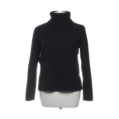 Polotröja (Svart) från Oui Akryl, Alpackaull, Polyamid, Ull