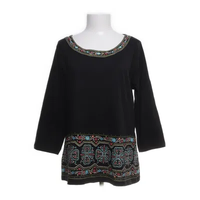 Top (Black, Multicolored) from Atlas for Women Cotton