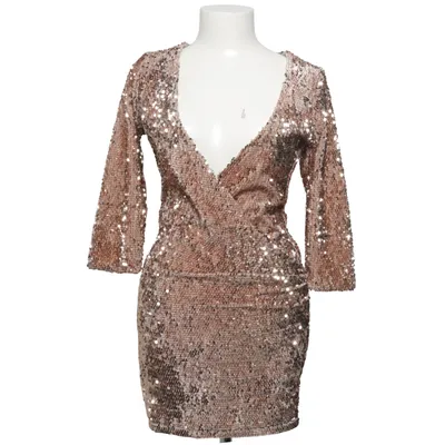 Cocktailjurk (Velvet Sequins V-Neck) van Oneness Elastaan, Polyester