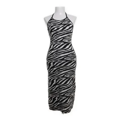 Halterneck dress (Black, White) from Shein Polyester