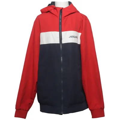 Træningsjakke (Rød, Blå, Hvid) fra Jack & Jones
