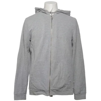 Hoodie (Gray) from Samsøe & Samsøe Organic cotton, Polyester