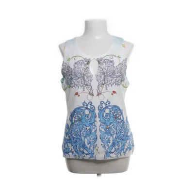 Top (White, Multicolored) from Etoile Du Monde Elastane, Nylon, Polyester