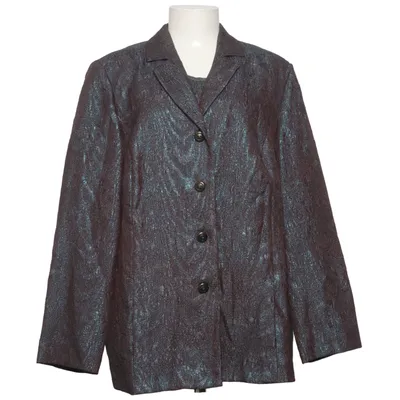Blazer (Blue, Brown, Multicolored) from Atelier Creation Polyester, Viscose