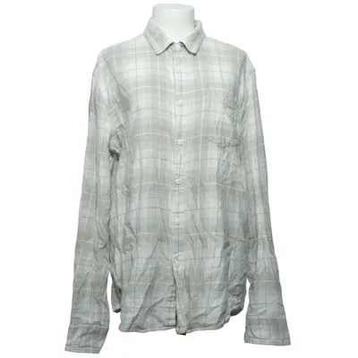 Flannel skjorte (Beige, Hvid) fra Sonoma Bomuld