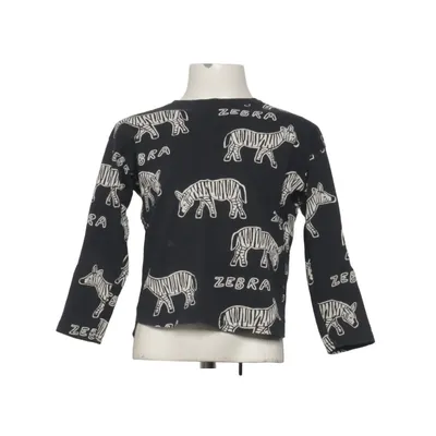 Long sleeve T-shirt (Black, White) from Lindex Cotton