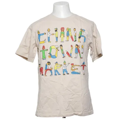 T-shirt (Beige, Flerfärgad) från Chinatown market Bomull