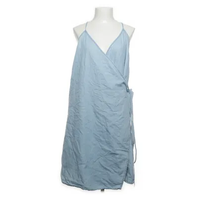 Omlottklänning (Blå) från &Denim by H&M Bomull, Polyester